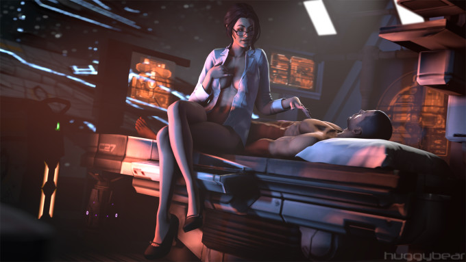 Miranda Lawson and Shepard – Huggybear – Mass Effect