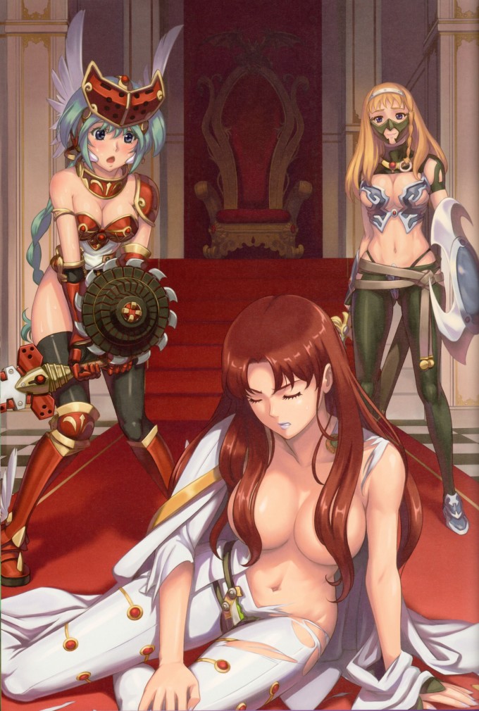 Leina, Claudette, Mirim and Maria – Oda Non – Queen’s Blade