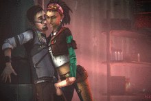 Sasha and Vaughn – Fugtrup – Tales from the Borderlands