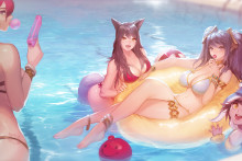 Ahri, Sona Buvelle, Lulu, Miss Fortune - instant-ip - League of Legends