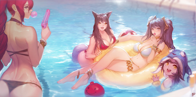 Ahri, Sona Buvelle, Lulu, Miss Fortune – instant-ip – League of Legends
