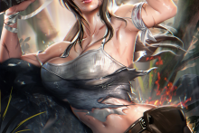 Lara Croft - Sakimichan - Tomb Raider