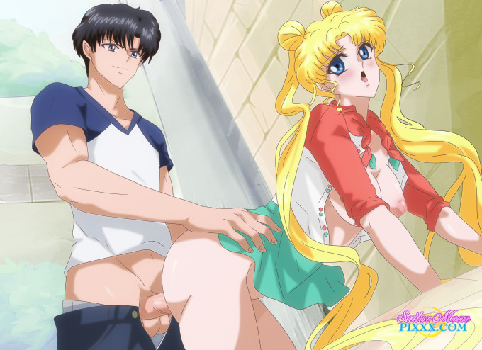 Sailor Moon and Mamoru Chiba – Sailor Moon