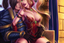 Valeera Sanguinar and Varian Wrynn - Personalami - Warcraft