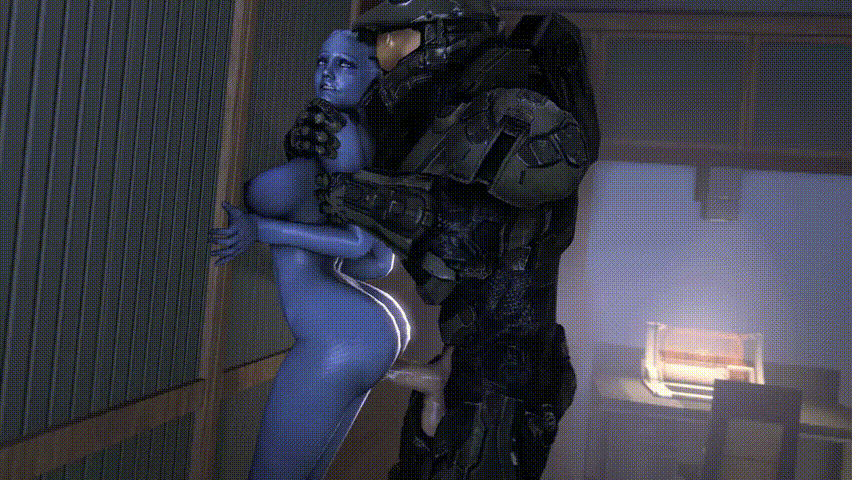 Master Chief, Liara - Noname55 - Mass Effect - Halo. 