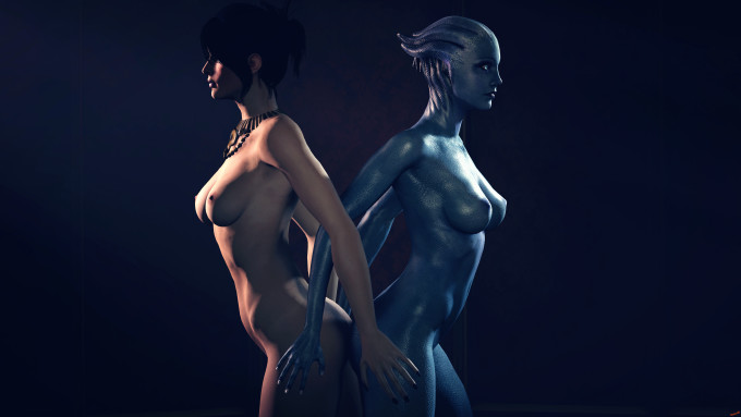 Morrigan, Liara – Rescraft – Dragon Age – Mass Effect