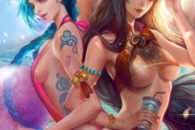 Ahri and Jinx - Yangfan - League of Legends