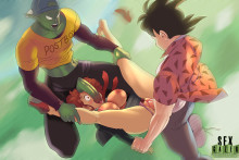 Son Goku and Piccolo - SexGazer - Dragon Ball