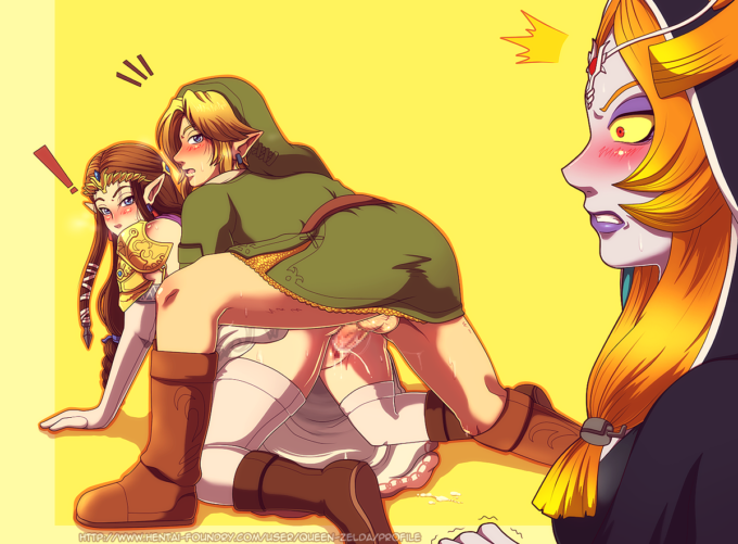 Link Midna And Zelda Queen Zelda The Legend Of Zelda