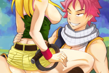 Natsu and Lucy - hmage - Fairy Tail