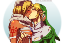Sheik and Link - Queen-Zelda - The Legend of Zelda
