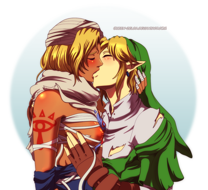 Sheik and Link – Queen-Zelda – The Legend of Zelda