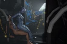 Femshep, Kaidan and Liara – sfmfuntime – Mass Effect