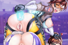 Mei and Tracer - ExLic - Overwatch