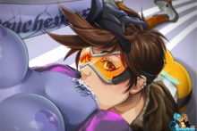 Widowmaker and Tracer - Hizzacked - Overwatch
