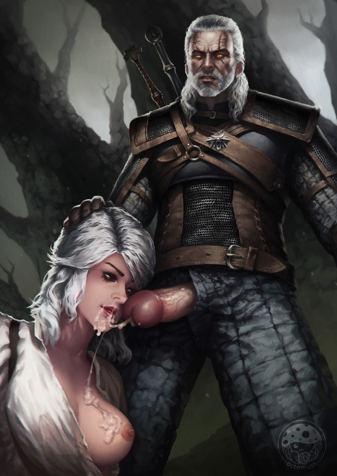 Geralt and Ciri – Octomush – The Witcher 3