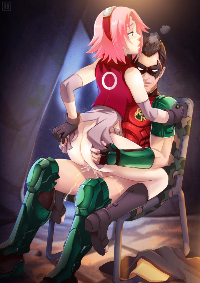 Sakura and Robin – HMage – Naruto – Teen Titans – DC