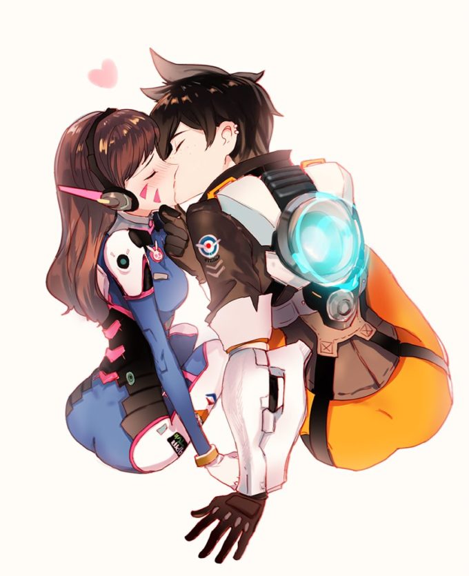 Tracer and D.Va – Overwatch