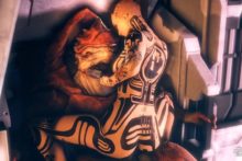 Jack and Wrex - kawaiidetectiveenthusiast - Mass Effect