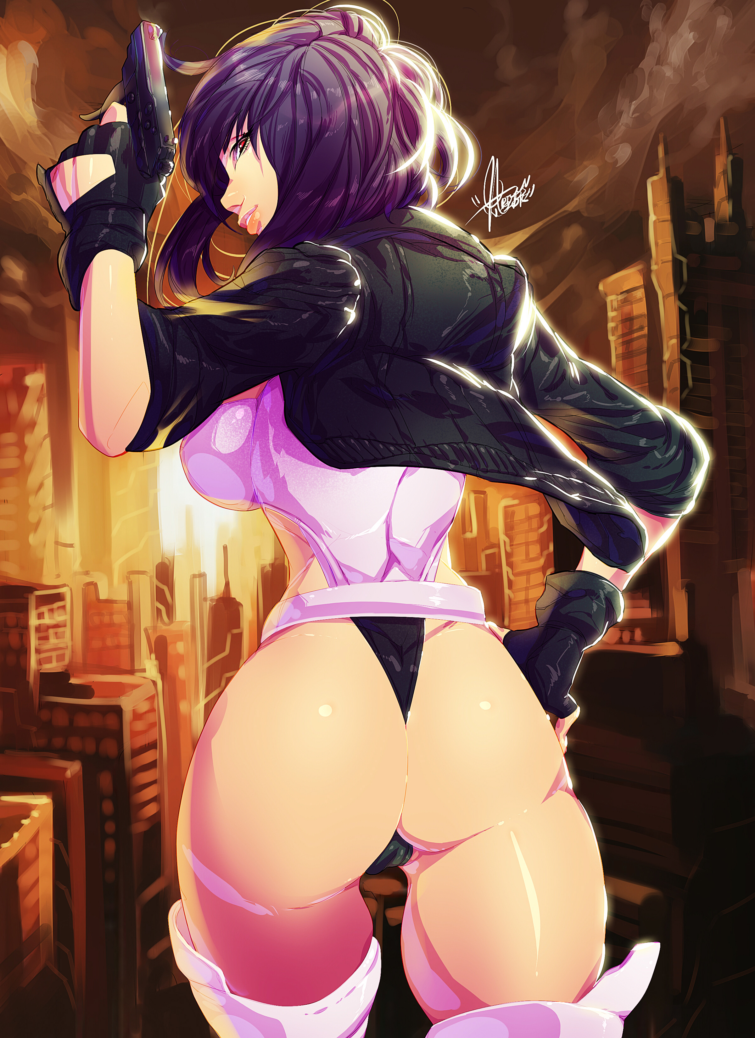 Huge collection of hentai images and videos. ass, Ghost in the Shell, kusan...