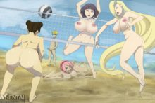 Ino, Hinata, Sakura,  Boruto and Tenten - Naruto