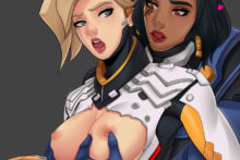 Mercy and Pharah - Overwatch