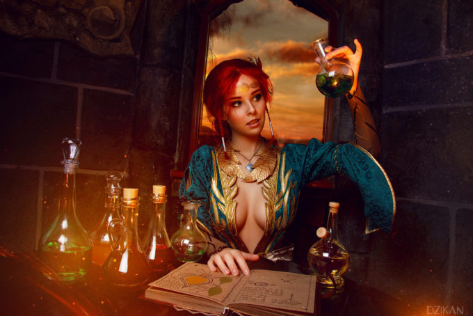 Triss Merigold – helly von valentine – The Witcher 3