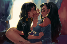 Ana and Pharah - Overwatch