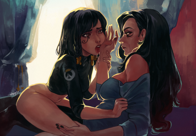 Ana and Pharah – Overwatch