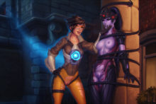 Tracer and Widowmaker - Personalami - Overwatch
