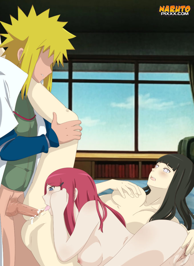 Minato, Kushina and Hinata – Ramiune – Naruto