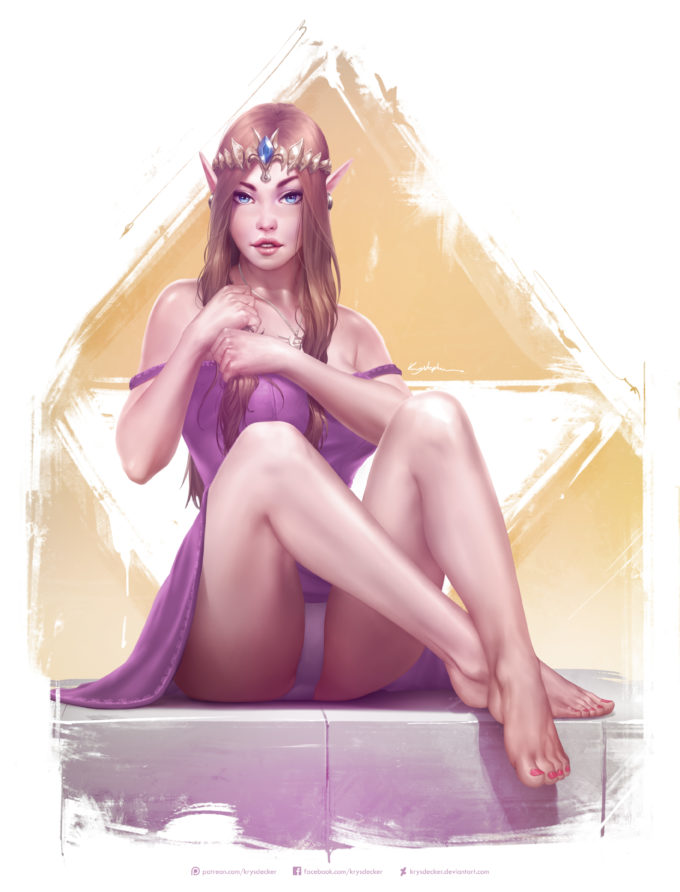 Princess Zelda – Krystopher Decker – The Legend of Zelda