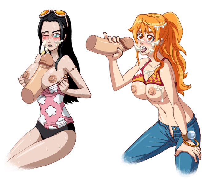 Nami and Nico Robin – Nopeavi – One Piece