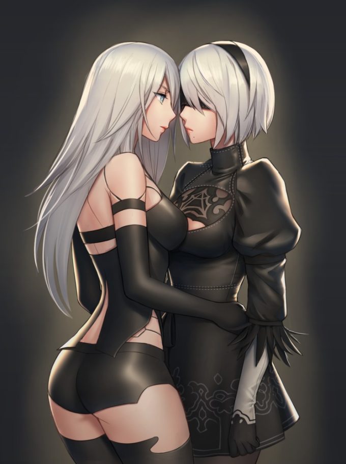 2B and 2A – MyLovelyDevil – Nier Automata