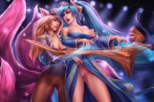 Ahri and Sona - PersonalAmi - League of Legends