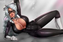 Black Cat - Flowerxl - Marvel