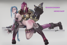 VI and Jinx - FarahBoom - League of Legends