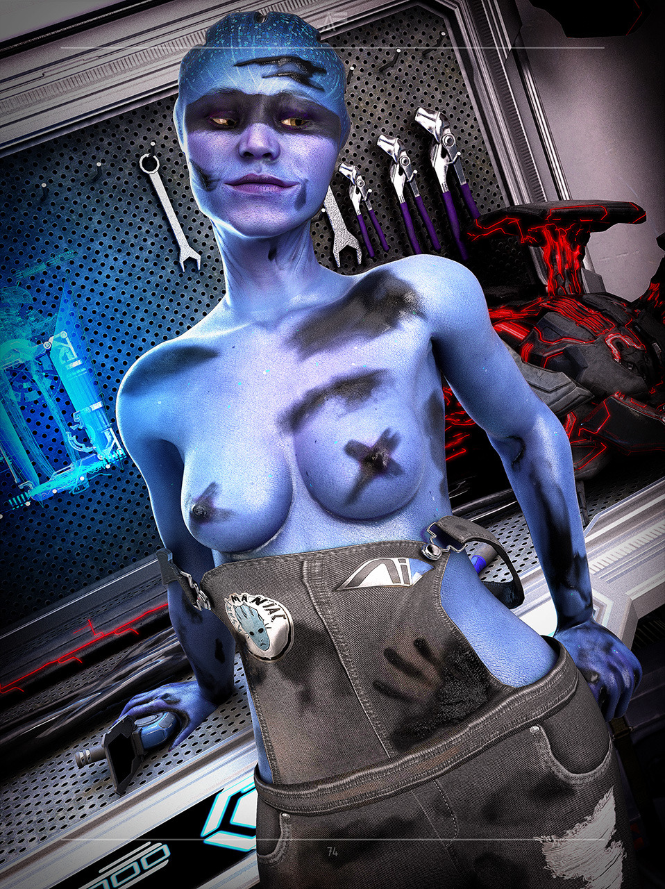 Peebee - asarimaniac - Mass Effect. 