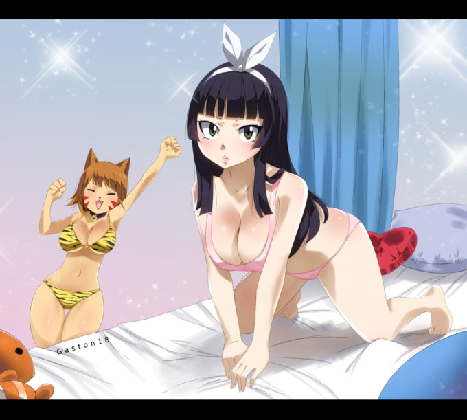 Kagura and Millianna – gaston18 – Fairy Tail
