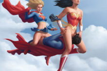 Superman, Supergirl and Wonder Woman - Balziku - DC