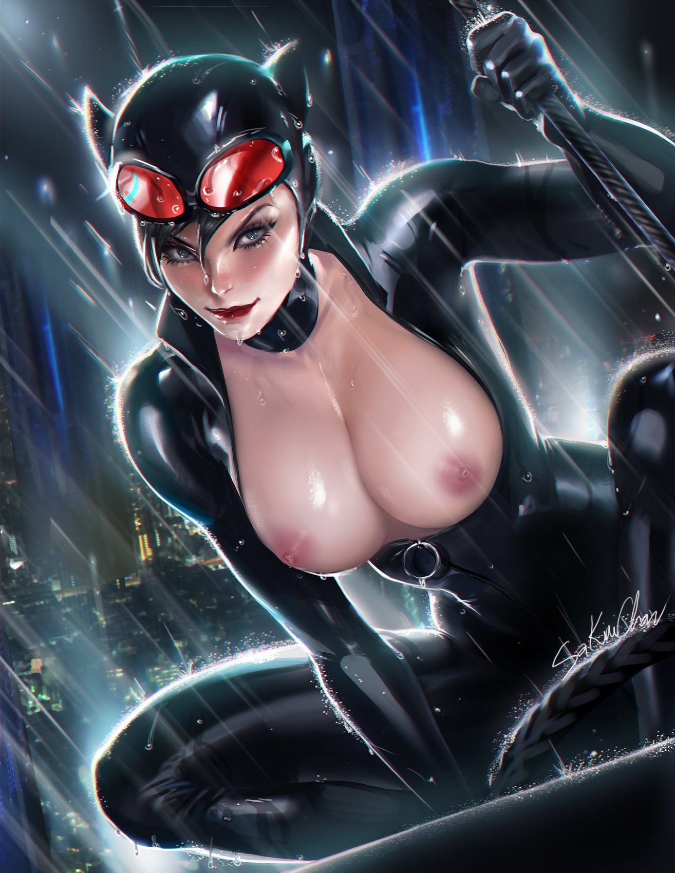 Catwoman - Sakimichan - DC. 