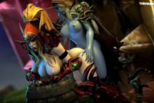Valeera and Sylvanas - The Firebrand - Warcraft