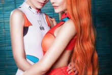 Rei and Asuka - Alya Zaharova - Christina Fink - NGE