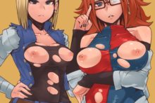 Android 21 and Android 18 – skello-on-sale – Dragon Ball