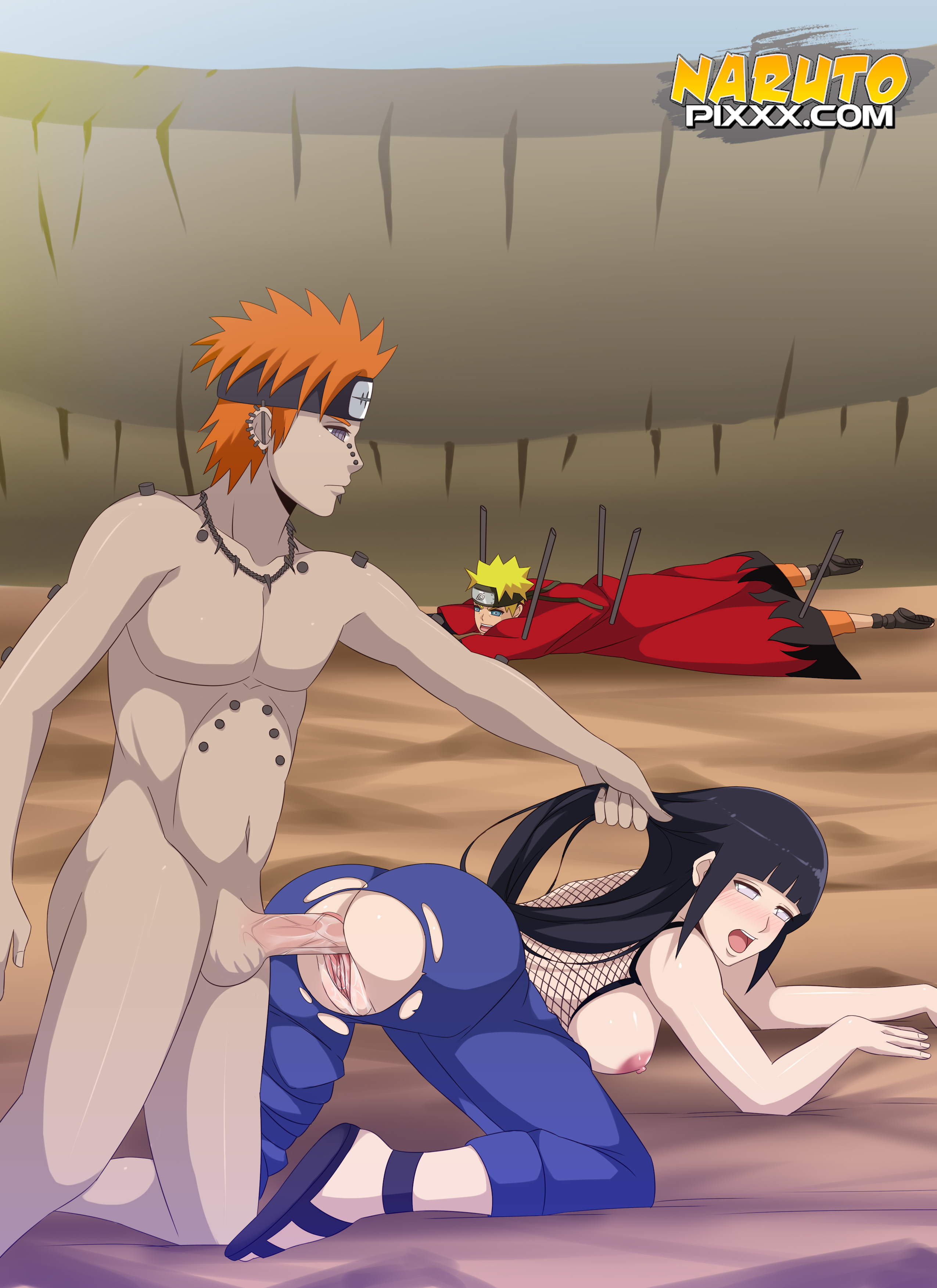 Pain And Hinata Koala Naruto