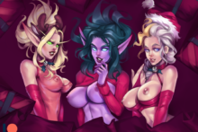 Tyrande, Jaina and Valeera – KateStarling – Warcraft