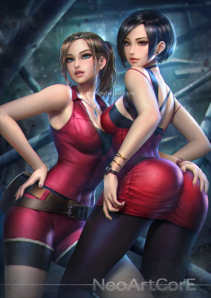 Claire and Ada – Neoartcore – Resident Evil