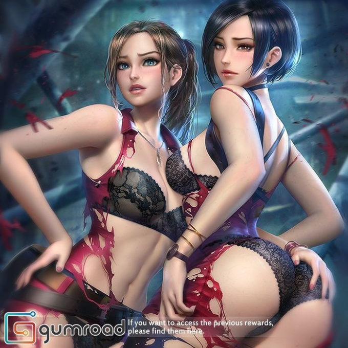 Claire and Ada – Neoartcore – Resident Evil