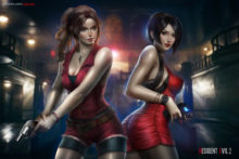 Claire and Ada - Ayyasap - Resident Evil