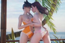 Tracer and D.Va - HydraFxx - Overwatch